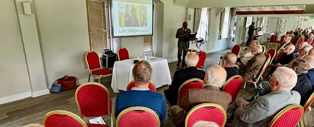 Henley Men's Probus Club - Luke S Degan talks about the East India Company. Photo Copyright Henley Men's Probus Club.